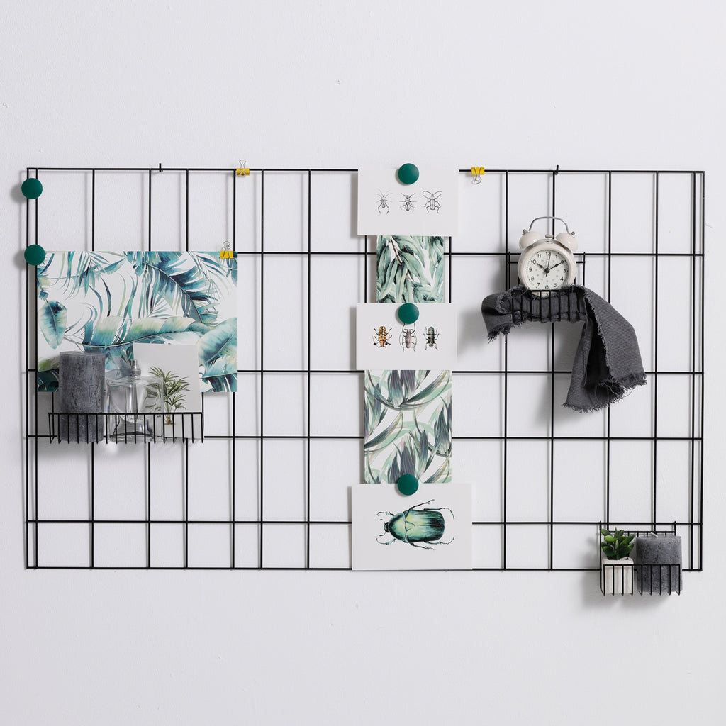 Wandregale Schwarz 100x60 cm