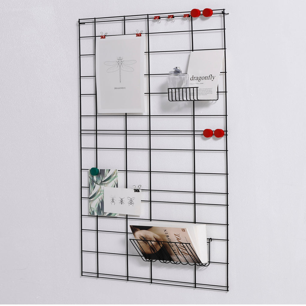 Wandregale Schwarz 100x60 cm