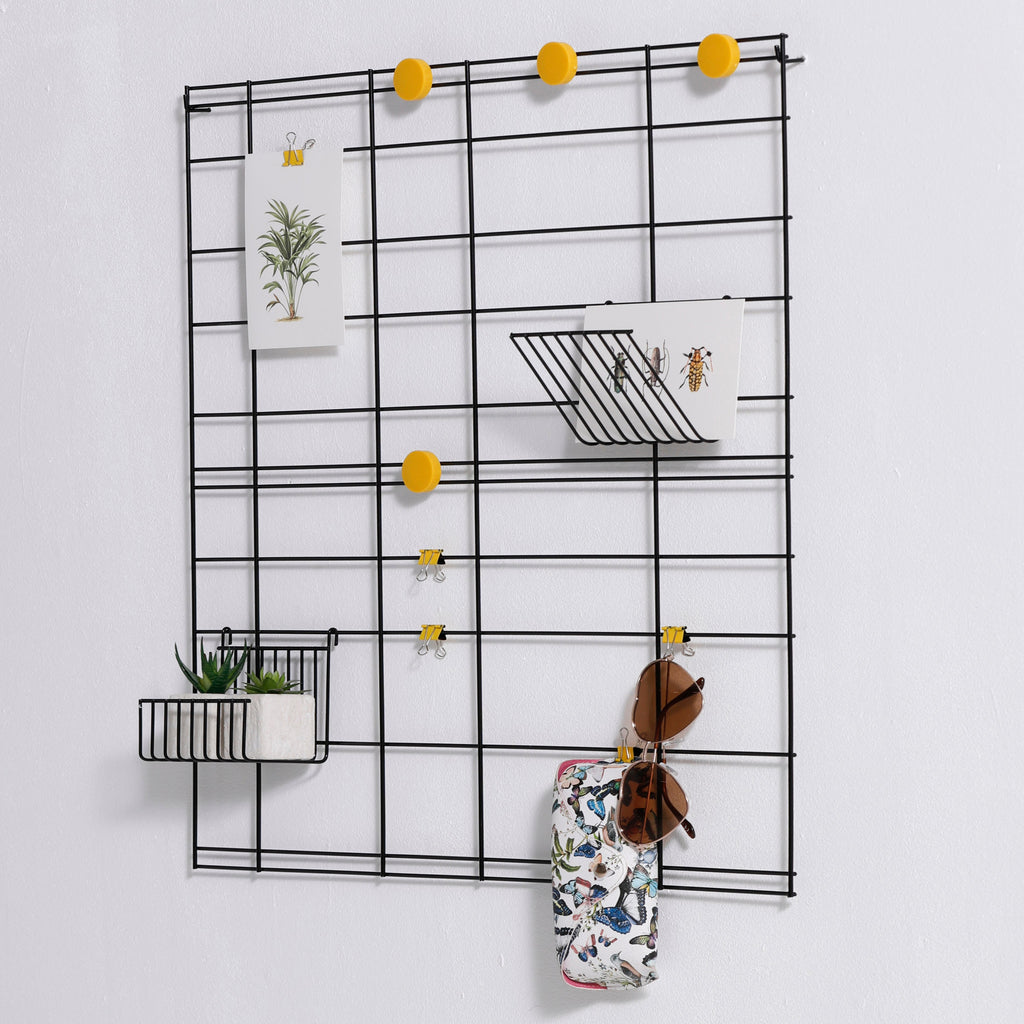 Wandregale Schwarz 60x60 cm