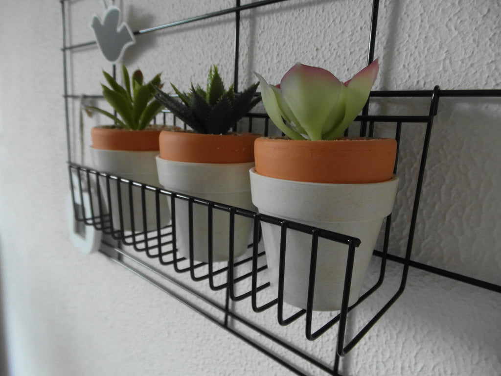 Hängekorb aus Metall groß (U-Form)