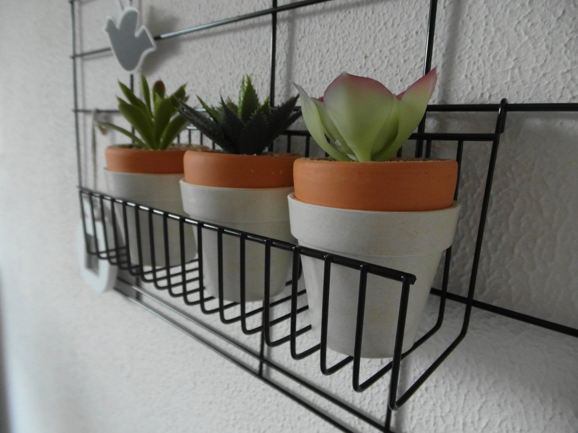 Hängekorb aus Metall groß (U-Form)