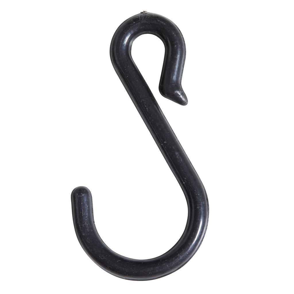S-Haken Kunststoff Schwarz