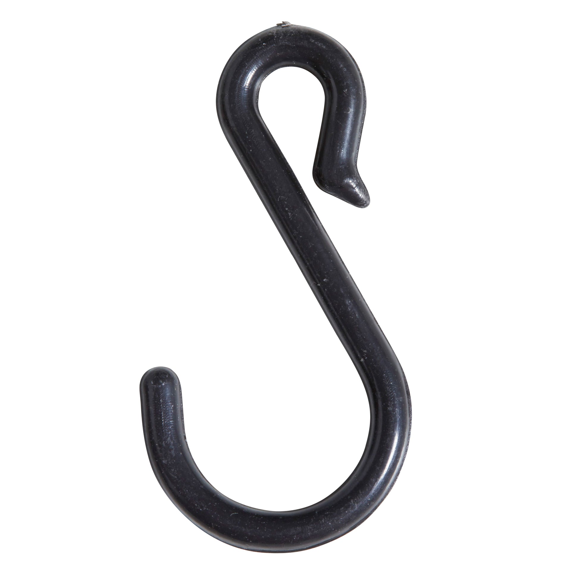 S-Haken Kunststoff Schwarz