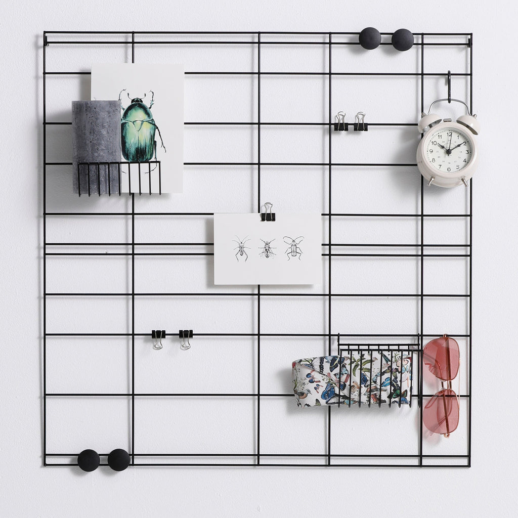 Wandregale Schwarz 60x60 cm