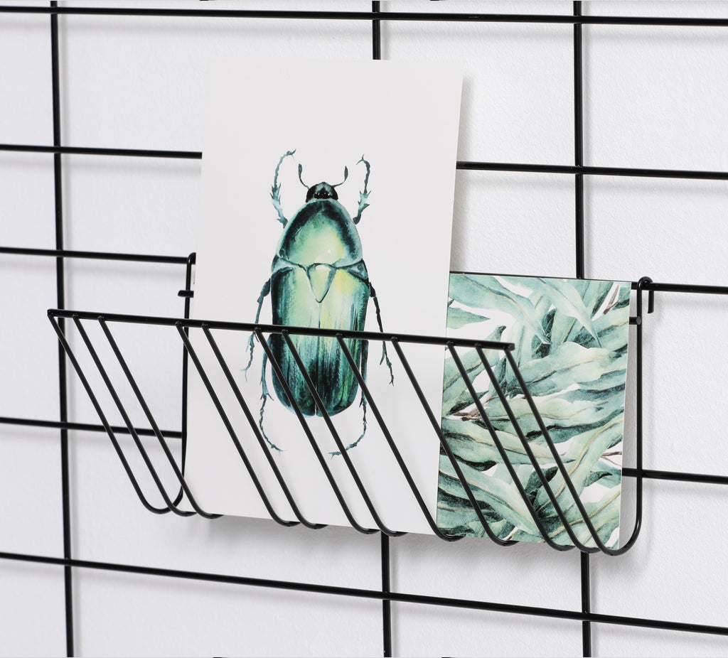 Hängekorb aus Metall groß (V-Form)