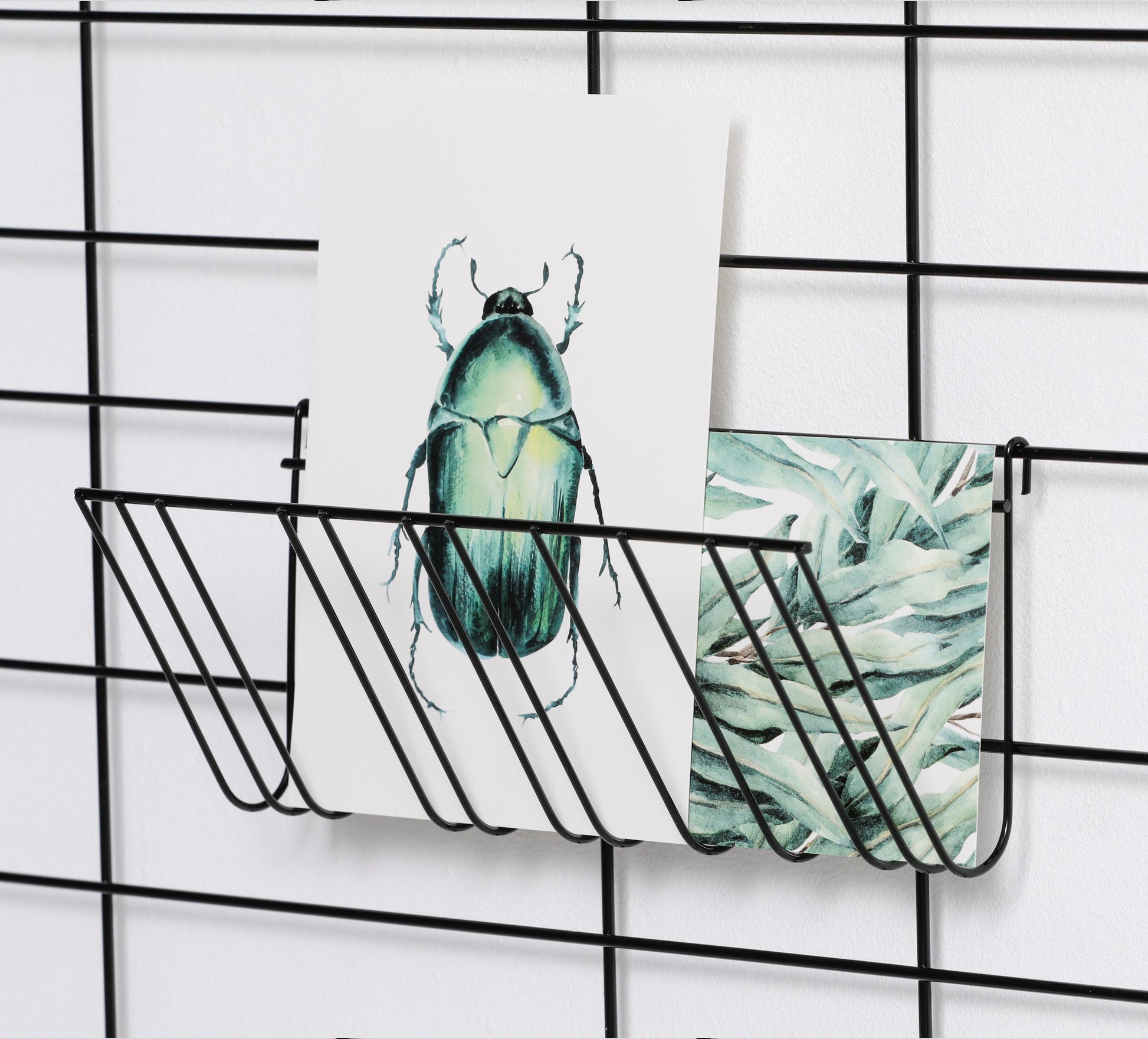 Hängekorb aus Metall groß (V-Form)