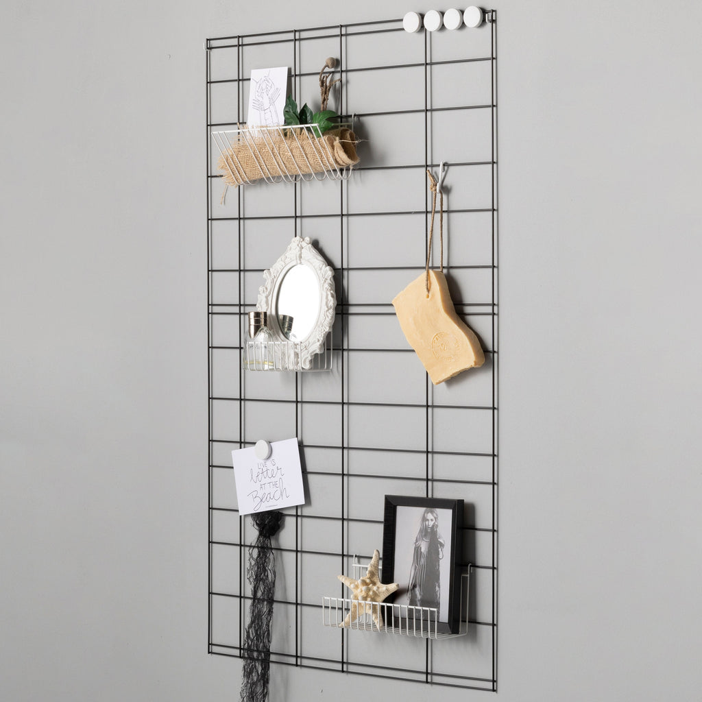 Wandregale Schwarz 100x60 cm