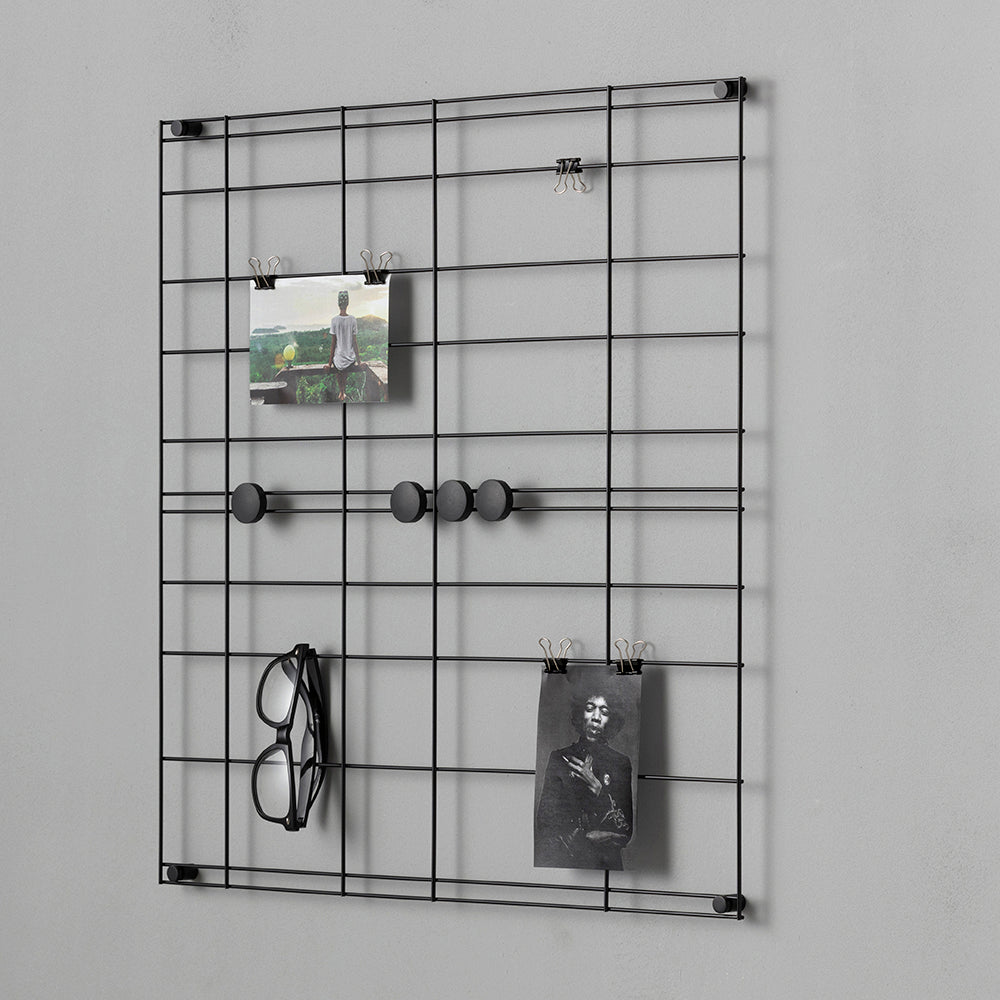 Wandregale Schwarz 60x60 cm