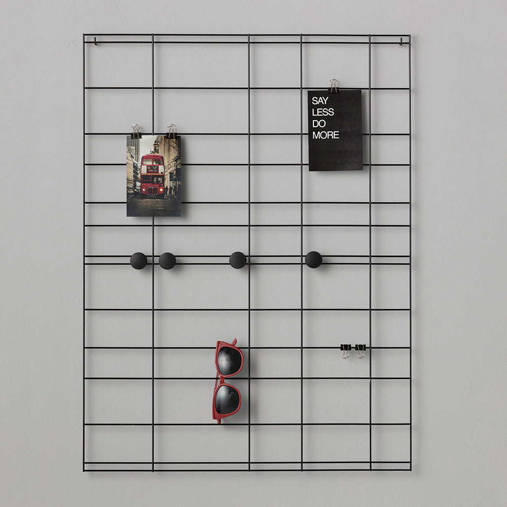 Wandregale Schwarz 80x60 cm