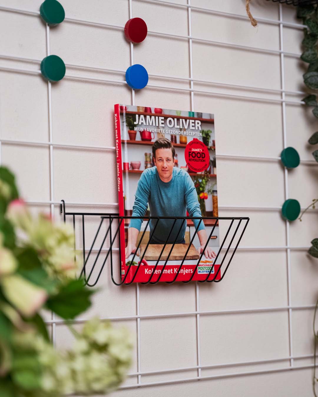 Hängekorb aus Metall groß (V-Form)