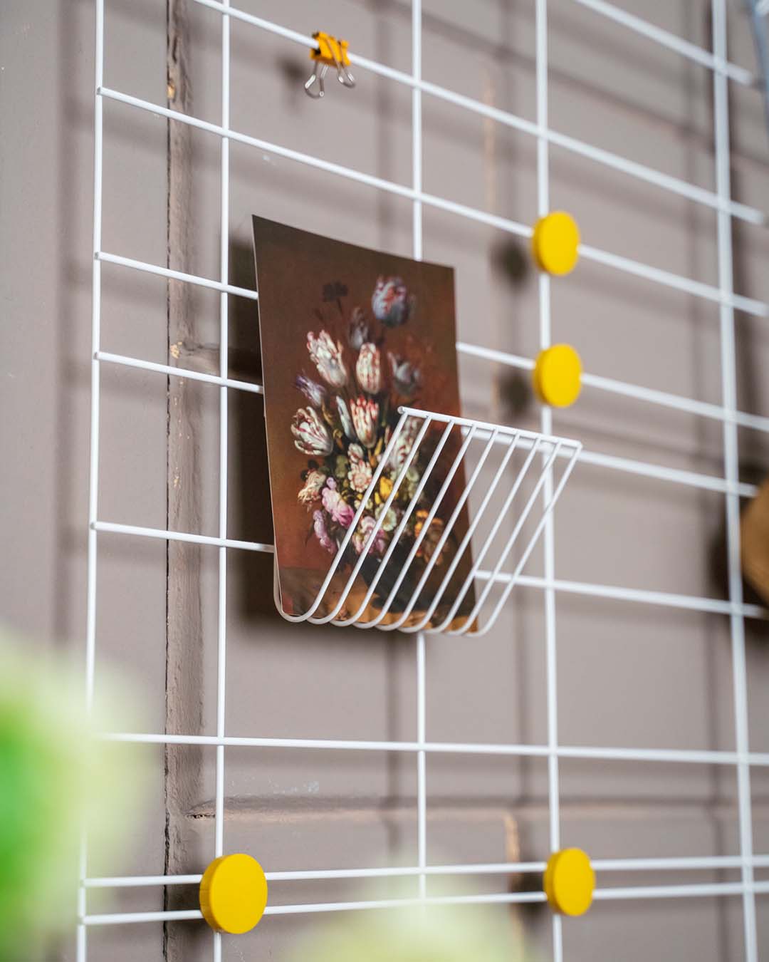 Hängekorb aus Metall klein (V-Form)