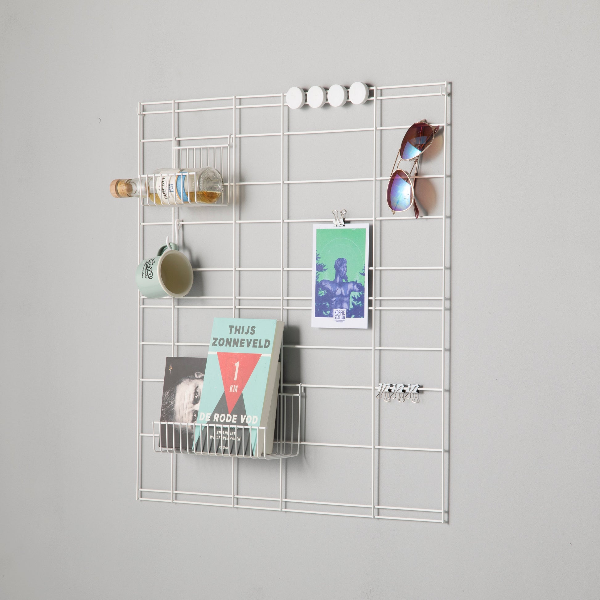 Wandregale Weiß 60x60 cm