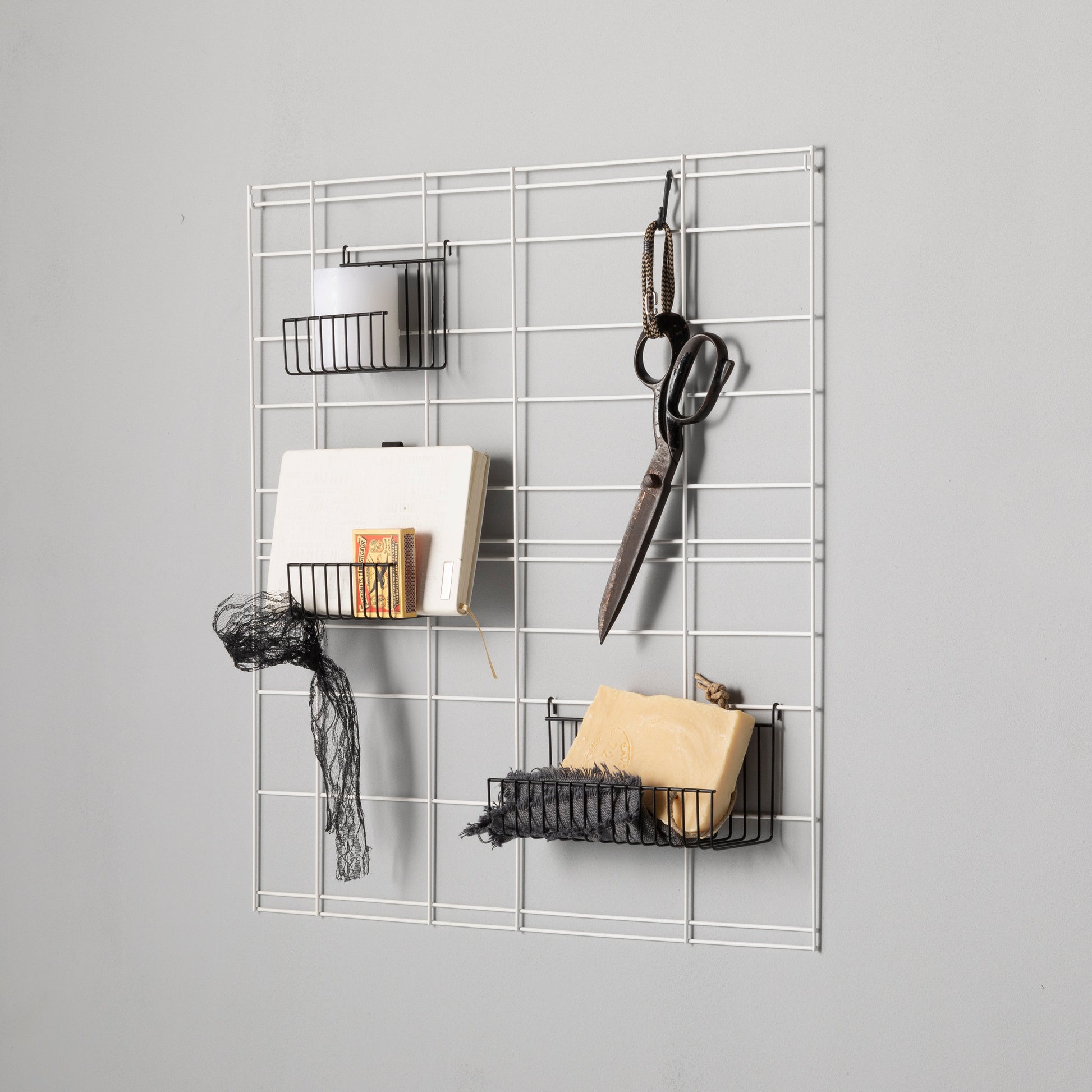 Wandregale Weiß 60x60 cm